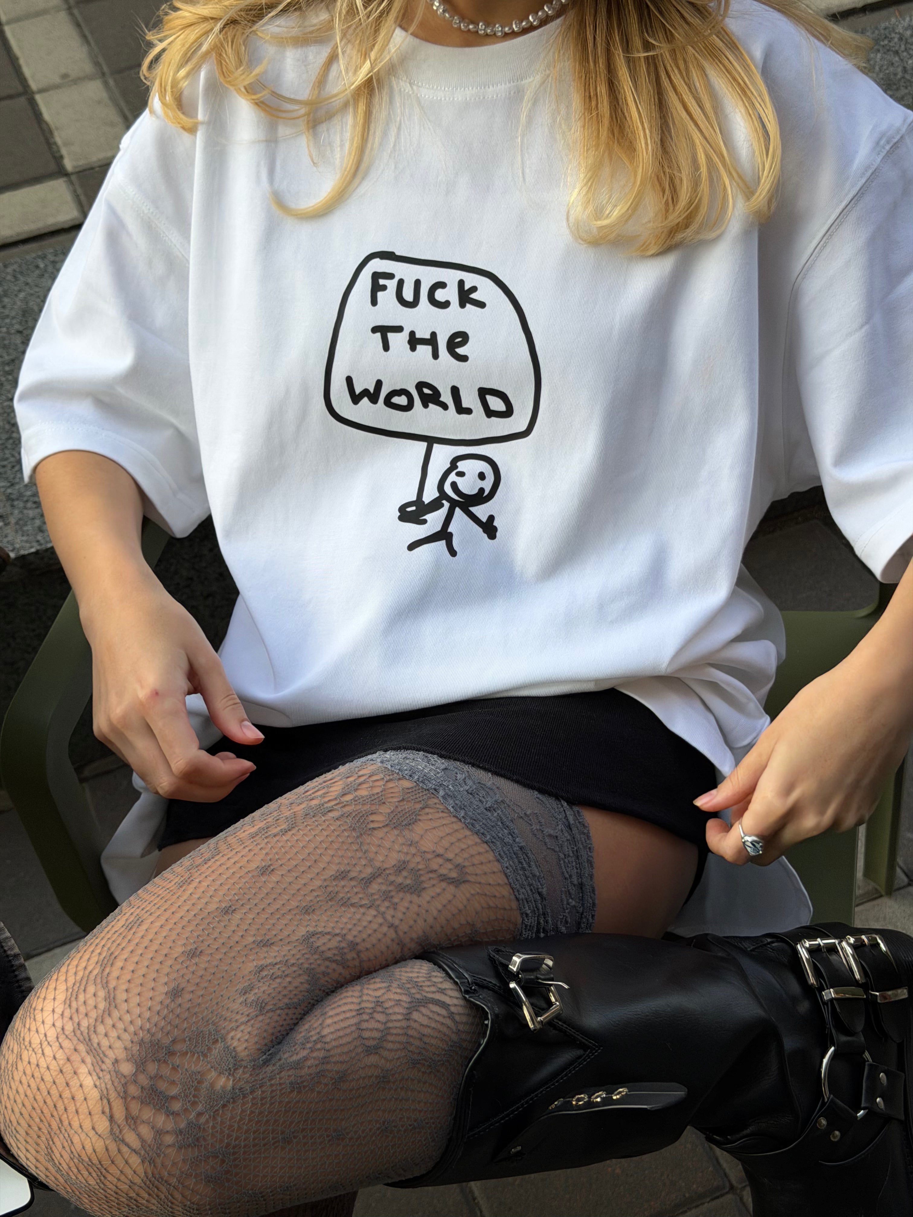 Футболка "Fuck the world"