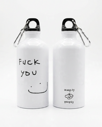 Пляшка "Fuck you" білого кольору